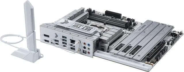 Alt view image 4 of 4 - ASUS TUF Gaming Z890-PRO WiFi Z890 LGA 1851 ATX Motherboard, Intel® Core Ultra Series 2 Ready, Advanced AI PC-Ready, 16+1+2+1 Stages, DDR5, PCIe® 5.0, Thunderbolt 4 Type-C, 4X M.2, Wi-Fi 7, 2.5Gb