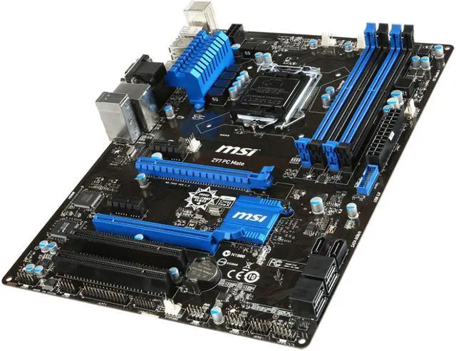 Alt view image 3 of 4 - MSI Z97 PC Mate Motherboard