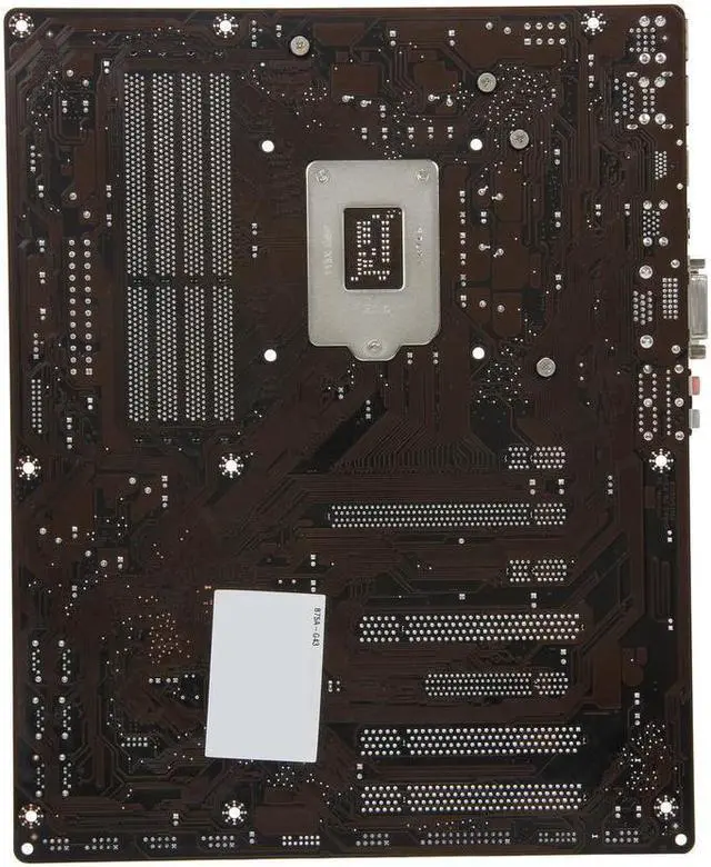 Alt view image 3 of 5 - MSI B75A-G43 LGA 1155 Intel B75 HDMI SATA 6Gb/s USB 3.0 ATX Intel Motherboard with UEFI BIOS