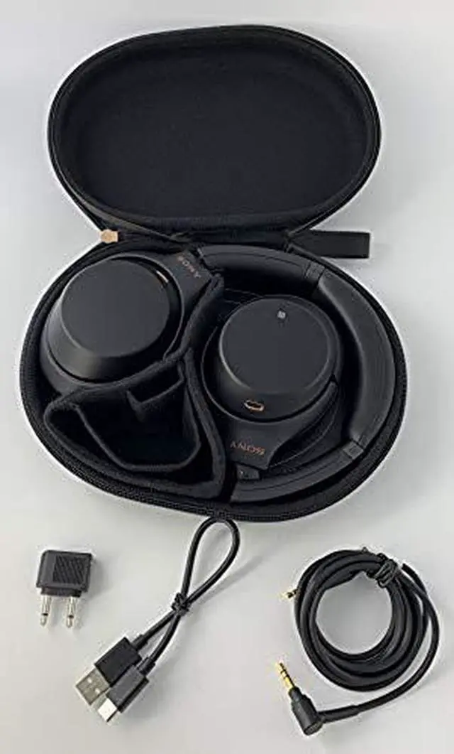 Alt view image 8 of 20 - Sony WH1000XM3 Bluetooth Wireless Noise Canceling Headphones, Black WH-1000XM3/B