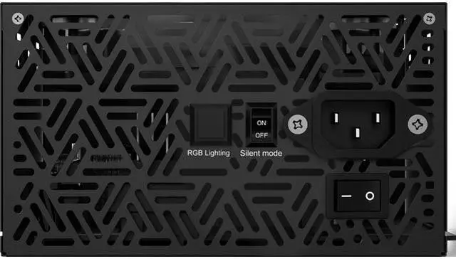 Alt view image 3 of 5 - GAMDIAS Kratos P1A-750W Gold RGB Motherboard Sync Power Supply