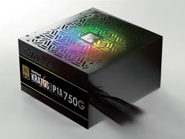 Main image of GAMDIAS Kratos P1A-750W Gold RGB Motherboard Sync Power Supply