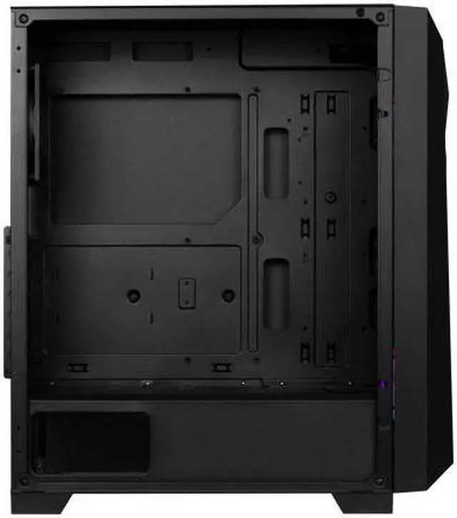 Alt view image 4 of 6 - Gamdias ATHENA M1 Elite, mesh high air flow, 3x ARGB 120mm fans w/ 5v 3pin sync, side tempered glass, ATX