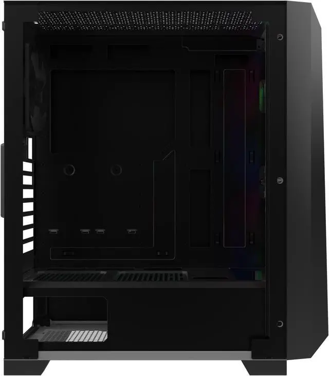 Alt view image 6 of 7 - Gamdias APOLLO M1 Elite, mesh, 2x 200mm ARGB fans 5v 3pin sync, tempered glass