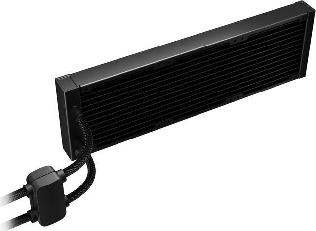 Alt view image 3 of 9 - Gamdias CHIONE M4-360 Liquid CPU cooler with 2.1" LCD display, 360mm AIO Radiator, PWM, ARGB 5v-3pin, LGA 1700 Ready / AM5 Compatible