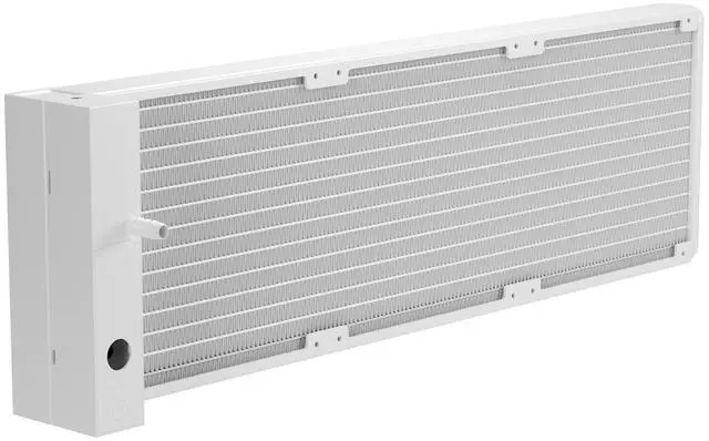 Alt view image 4 of 7 - GAMDIAS CHIONE E4-420 WHITE cpu liquid cooler 420mm, w/ CPU temp display, Intel/AMD