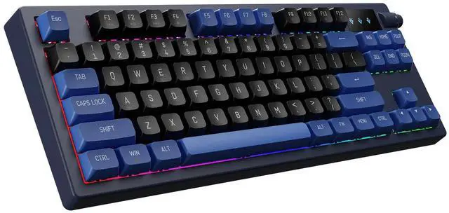 Alt view image 3 of 6 - Gamdias HERMES E7 80% mechanical keyboard, volume control, hot swappable,