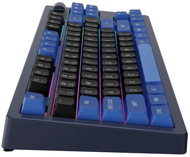 Alt view image 5 of 6 - Gamdias HERMES E7 80% mechanical keyboard, volume control, hot swappable,