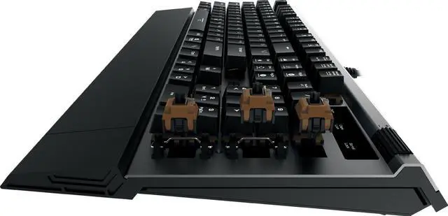 Alt view image 4 of 6 - GAMDIAS Hermes P2 RGB Optical Mechanical Keyboard (BROWN switches)