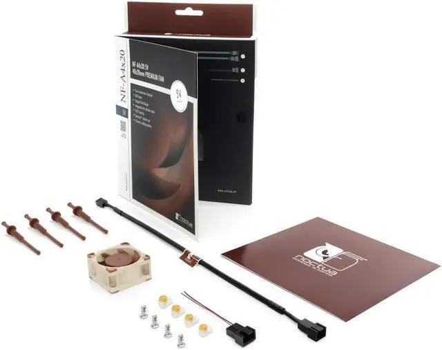 Alt view image 5 of 7 - Noctua NF-A4x20 5V Premium-Quality Quiet 40mm Fan