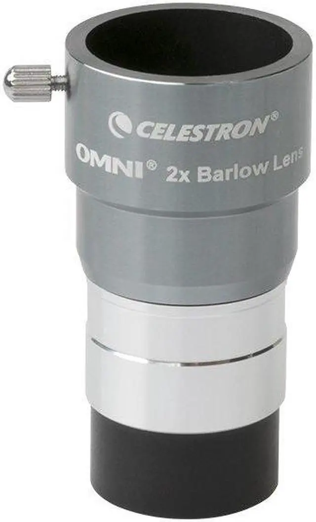 Alt view image 7 of 14 - Celestron Omni 2X Barlow Lens