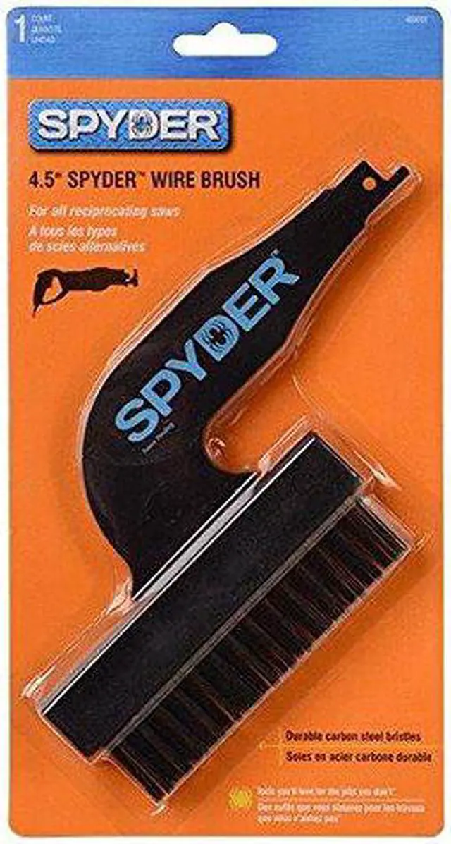 Alt view image 3 of 3 - SPYDER 400002 Wire Brush,Reciprocating Saw
