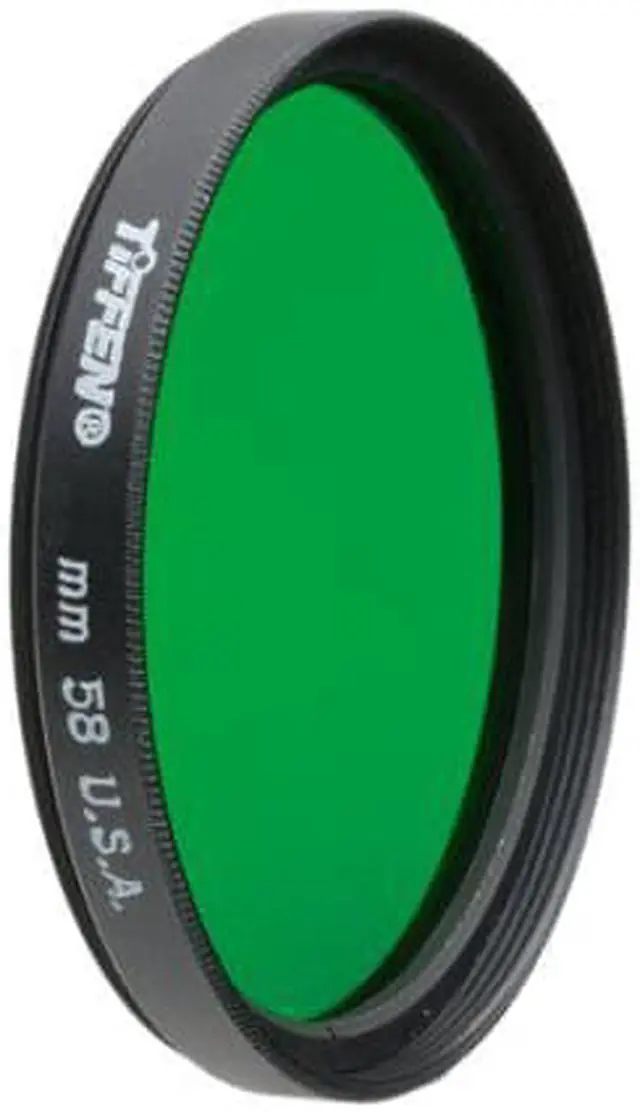 Alt view image 2 of 3 - Tiffen 52mm #58 Glass Filter - Dark Green #5258