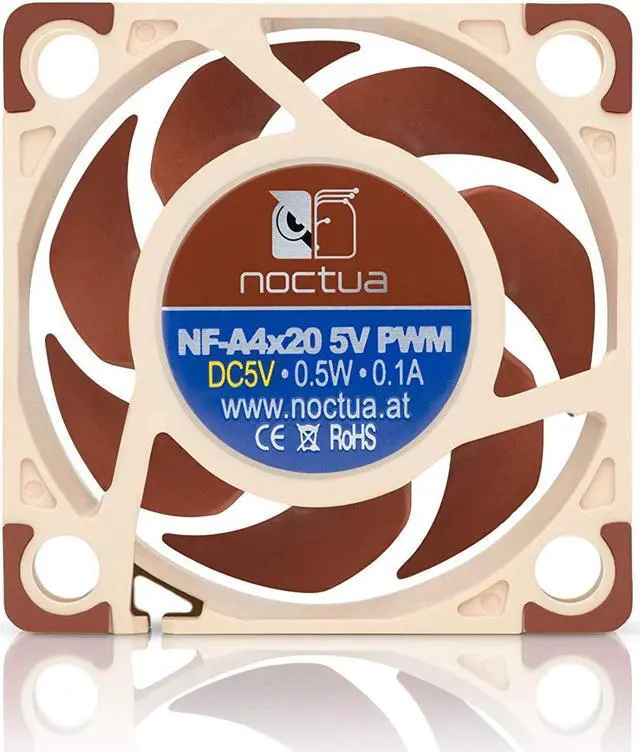 Alt view image 5 of 8 - Noctua NF-A4x20 5V PWM Premium-Quality Quiet 40mm Fan