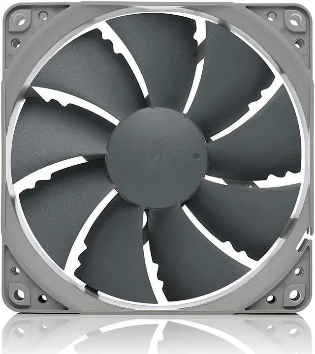 Alt view image 2 of 6 - Noctua NF-P12 redux-1700 PWM, High Performance Cooling Fan, 4-Pin, 1700 RPM (120mm, Grey)