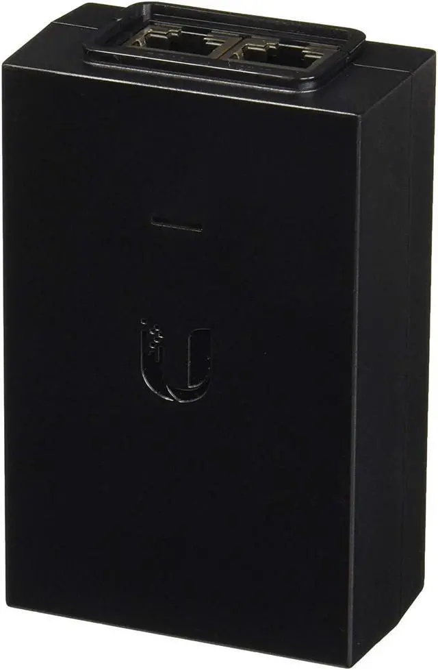 Alt view image 2 of 8 - Ubiquiti 24W PoE Adapter with Surge and Clamping Protection Peak Pulse Current Maximum Surge Discharge (POE-48-24W)