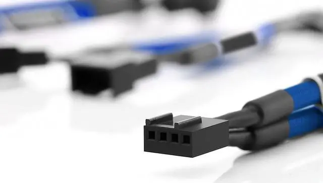 Alt view image 2 of 2 - Noctua NA-SYC1 chromax.blue, 4-Pin Y-Cables (Blue)