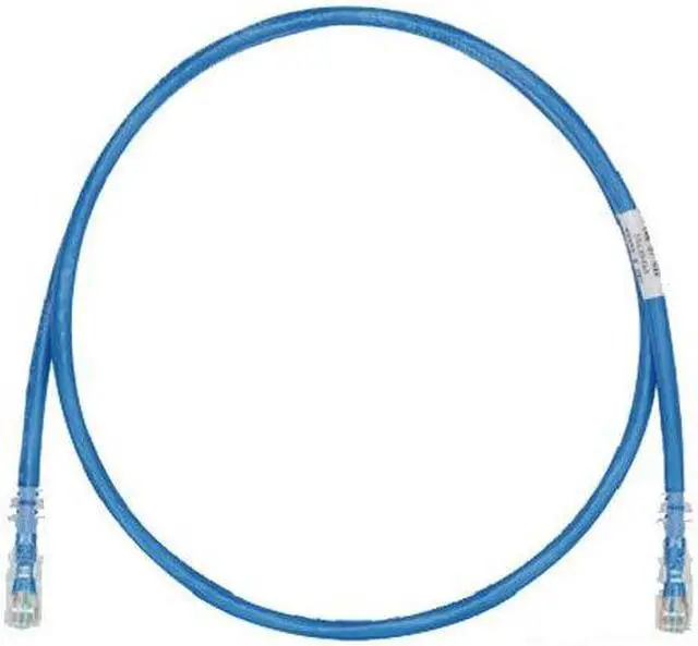 Alt view image 5 of 8 - Panduit UTPSP7BUY 7 ft. Cat 6 Blue Network Ethernet Cable