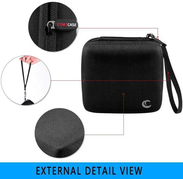 Alt view image 4 of 6 - Hard Travel Case for RAVPower FileHub, Travel Router AC750 / N300, 2.5 Inch Portable SSD, MP3 Player, Power Bank, USB Cable and More.