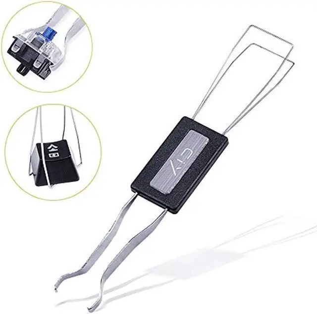 Main image of Keycap Puller Stainless Steel Key Keycap Removal Tool Keycaps Remover for Mechanical Keyboard for Removing Fixing keyboard tools