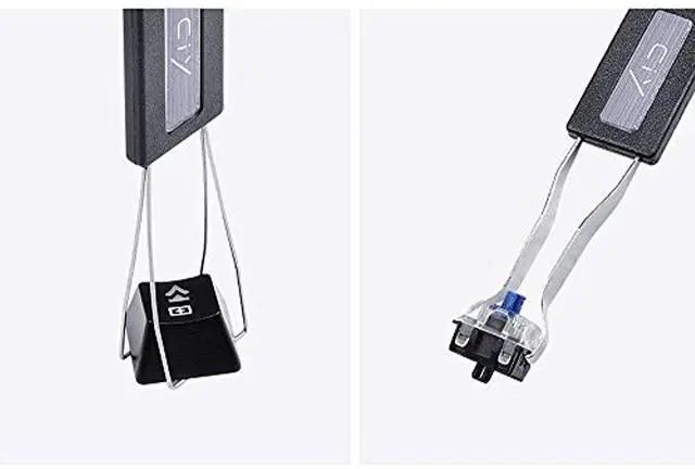 Alt view image 5 of 7 - Keycap Puller Stainless Steel Key Keycap Removal Tool Keycaps Remover for Mechanical Keyboard for Removing Fixing keyboard tools