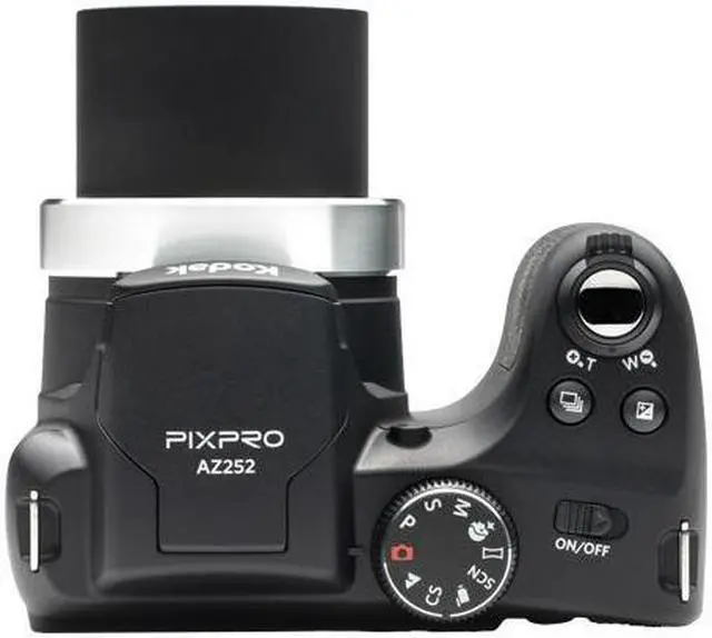 Alt view image 4 of 7 - Kodak PIXPRO AZ252 Astro Zoom Digital Camera (Black) with 32GB SD Card and Case