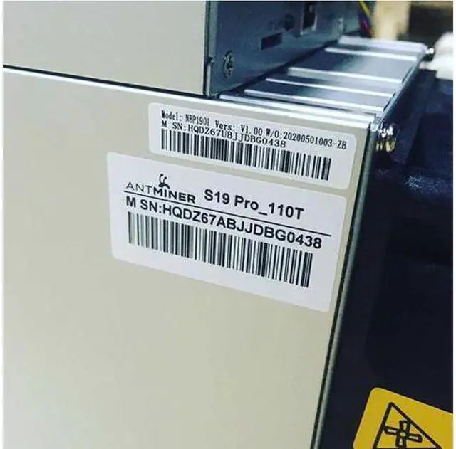 Alt view image 5 of 7 - Bitmain Antmine S19 Pro SHA256 ASIC - New Bitcoin (BTC) Miner - 110th/s Hash Rate Mining Machine 3250W Includes PSU and Power Cords - OEM