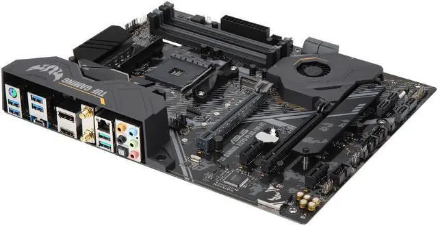 Alt view image 3 of 12 - ASUS AM4 TUF Gaming X570-Plus (Wi-Fi) ATX Motherboard with PCIe 4.0, Dual M.2, 12+2 with Dr. MOS Power Stage, HDMI, DP