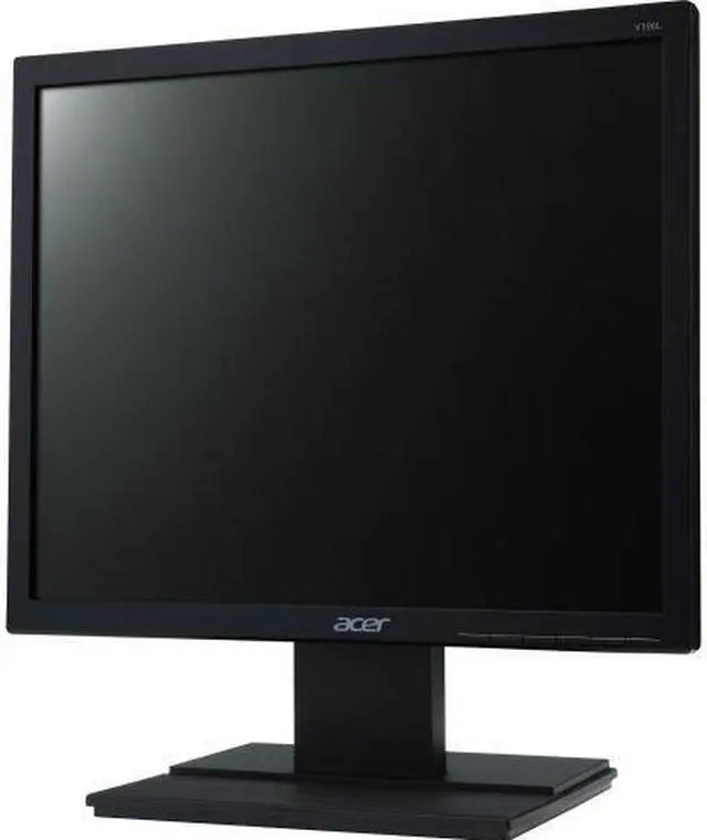 Alt view image 8 of 16 - Acer V196L Bb 19" 1280 x 1024 SXGA Resolution 75Hz VGA 5:4 Aspect Ratio Acer eColor Technology EcoDisplay Backlit LED IPS Monitor