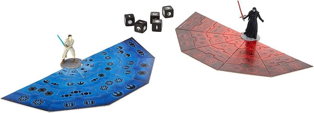 Alt view image 2 of 7 - Star Wars Rey vs. Kylo Ren Yahtzee Duels Board Game