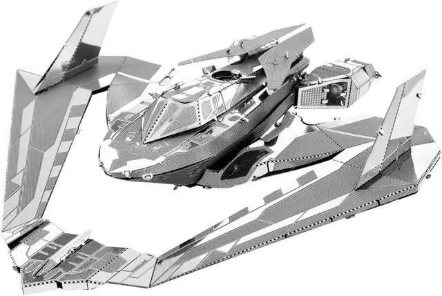 Alt view image 2 of 4 - Metal Earth 3D Laser Cut Model DC Comics - Batman v. Superman Batwing