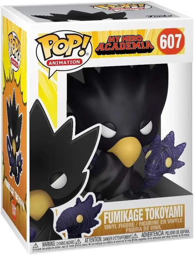 Alt view image 4 of 17 - FunKo POP! My Hero Academia Fumikage Tokoyami 3.75" Vinyl Figure