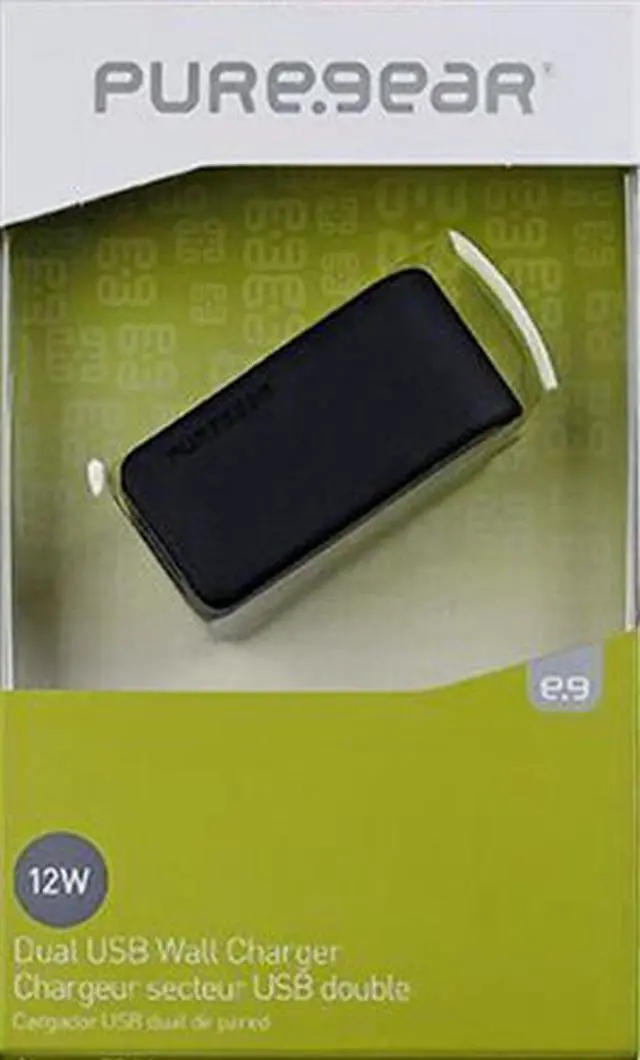 Alt view image 5 of 9 - PureGear Universal 2.4A Dual USB Car Charger (Black)