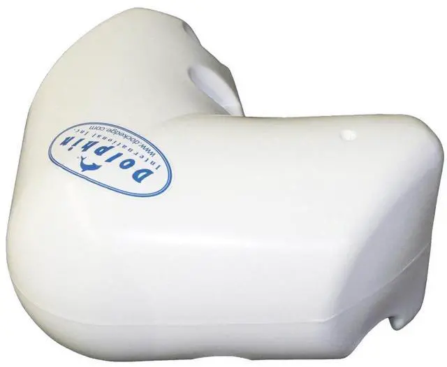Alt view image 9 of 9 - Dock Edge Dolphin Dockside Bumper 12 x 12 Corner-White - 1064-W-F
