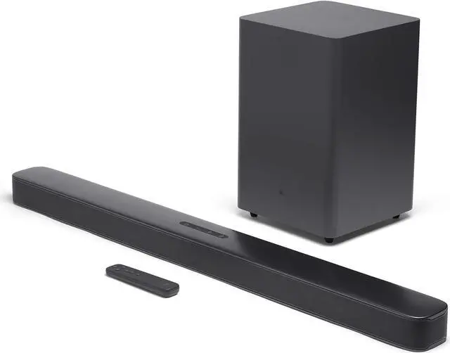 Alt view image 8 of 20 - JBL Bar 2.1 Deep Bass 2.1 Channel Soundbar with Wireless Subwoofer