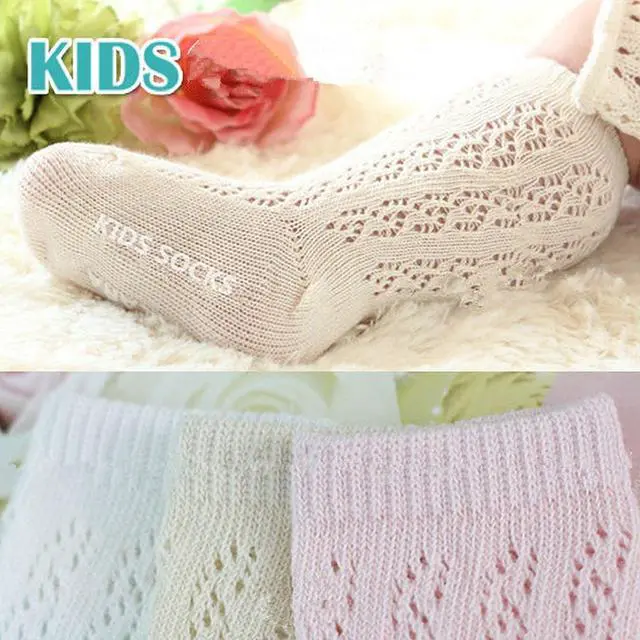 Alt view image 4 of 7 - Lian LifeStyle Children's 3 Pairs Premium Cotton Crew Socks. Durable, Lightweight & Effective - Sweat Absorbent Great for Sports Mesh M(2Y-4Y)