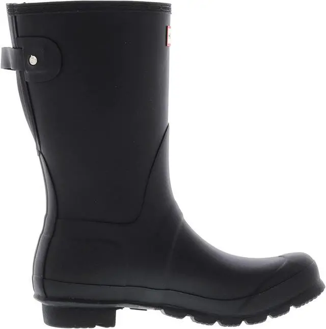 Alt view image 3 of 6 - HUNTER Women's Original Back Adjustable Short Gloss Rain Boots
