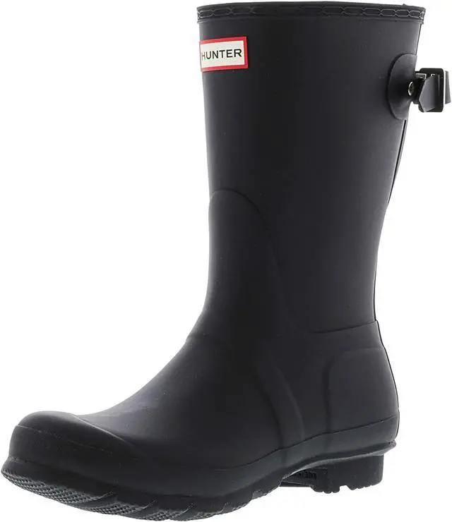 Main image of HUNTER Women's Original Back Adjustable Short Gloss Rain Boots