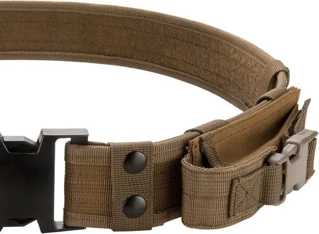 Alt view image 4 of 9 - Barska Optics BI12306 CX-600 Tactical Belt - Tan