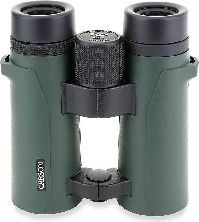 Alt view image 2 of 10 - carson rd series 10x42mm open-bridge waterproof high definition full sized binoculars (rd-042)