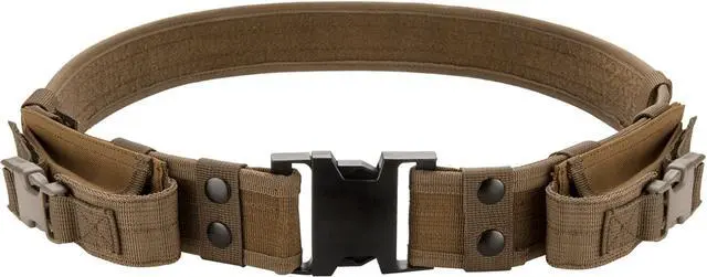 Alt view image 2 of 9 - Barska Optics BI12306 CX-600 Tactical Belt - Tan