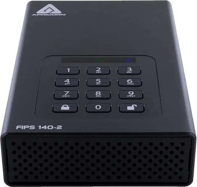 Alt view image 12 of 18 - Apricorn Aegis Padlock Dt Fips Adt-3Pl256f-4000 4 Tb Desktop Hard Drive - 3.5" External - Black