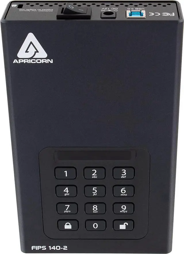 Alt view image 13 of 18 - Apricorn Aegis Padlock Dt Fips Adt-3Pl256f-4000 4 Tb Desktop Hard Drive - 3.5" External - Black