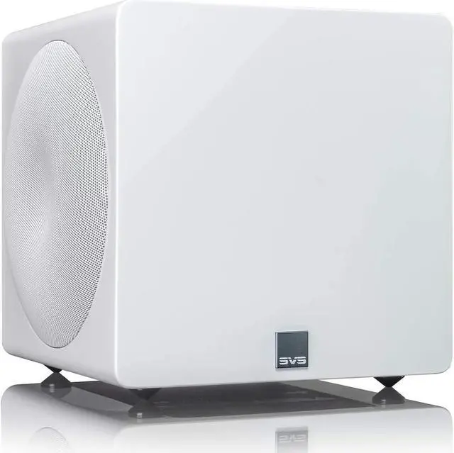 Alt view image 7 of 13 - SVS 3000 Micro Subwoofer (Piano Gloss White) | Active Dual 8-in Drivers, 800 Watt RMS, Sealed Cabinet