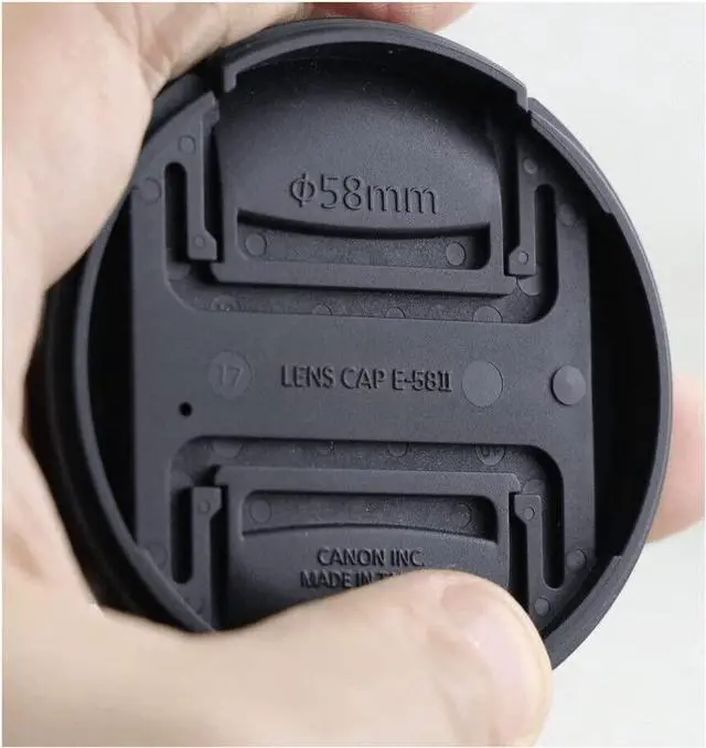 Alt view image 11 of 14 - Canon E-58 II 58mm Lens Cap