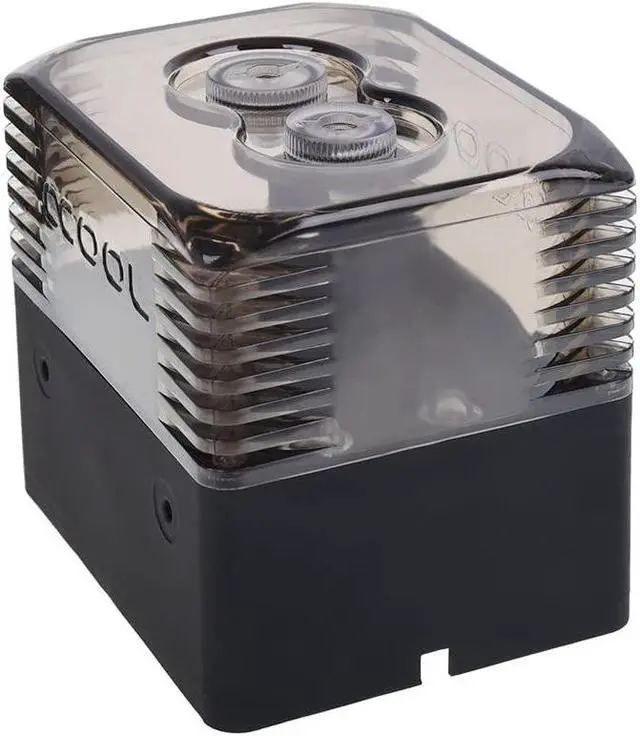 Alt view image 12 of 15 - Alphacool Eisstation Reservoir and DC-LT 2600 Ultra pump