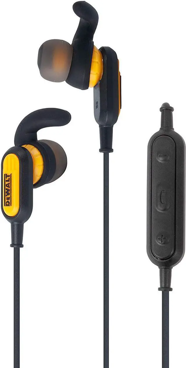 Alt view image 3 of 6 - dewalt jobsite wireless bluetooth earphone 1 pk