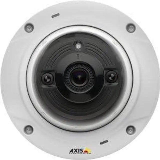 Alt view image 4 of 4 - Axis 0535-001 Day and Night Outdoor-Ready Infrared Fixed Mini Dome Network Camera (White)
