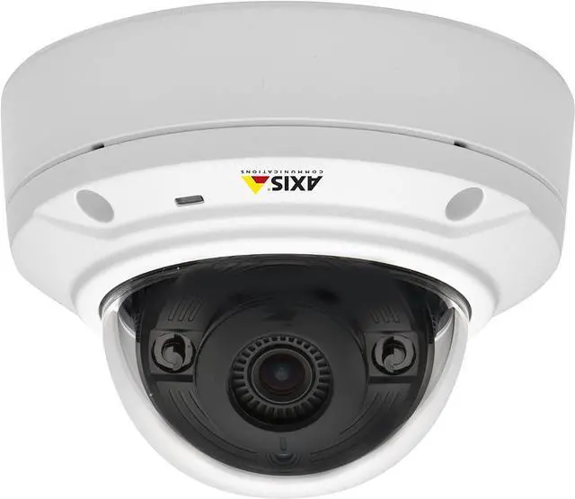 Main image of Axis 0535-001 Day and Night Outdoor-Ready Infrared Fixed Mini Dome Network Camera (White)