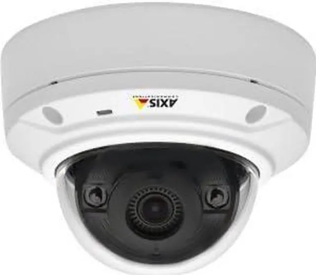 Alt view image 2 of 4 - Axis 0535-001 Day and Night Outdoor-Ready Infrared Fixed Mini Dome Network Camera (White)